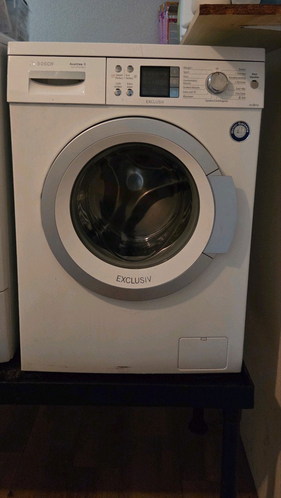 Bosch 9kg wasmachine  i.o. thuisgebracht, Ophalen, 1200 tot 1600 toeren, Gebruikt, Minder dan 85 cm