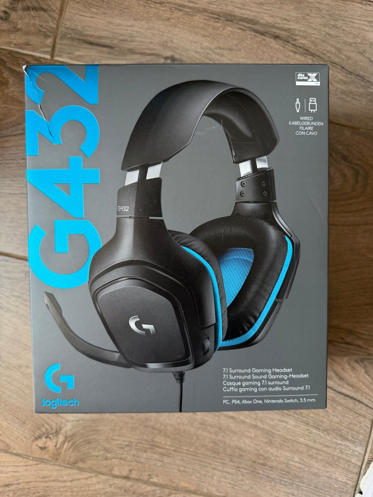 Logitech G432 Gaming Headset - Nieuw in geopende doos, Logitech, Nieuw, Ophalen of Verzenden, Info@macbas.nl