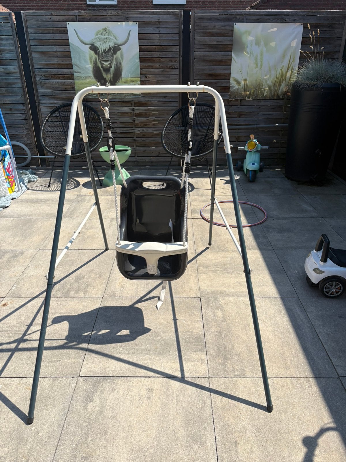 Babyschommel te koop, in goede staat, Ophalen, Gebruikt