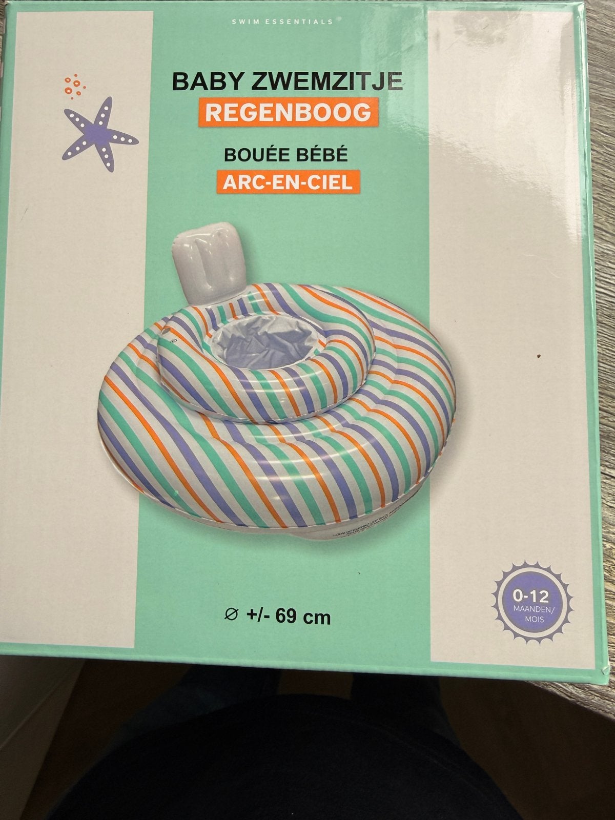 Baby Zwemzitje Regenboog - Nieuw in doos, Ophalen of Verzenden, Nieuw, Overige typen