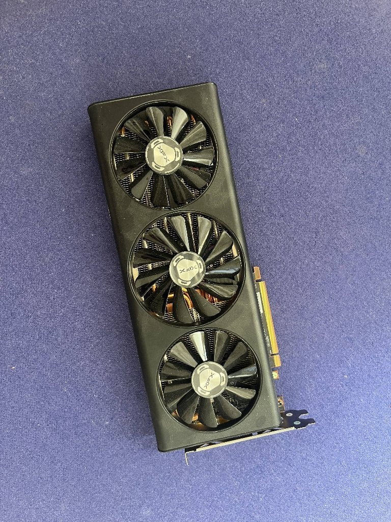 XFX AMD Radeon RX 5700 XT 8GB GDDR6 THICC III Ultra, Computers en Software, Videokaarten, Gebruikt, AMD, Verzenden, GDDR6