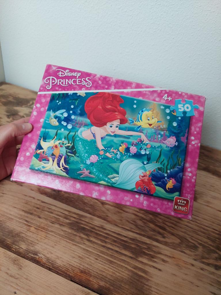 Puzzel Disney Kleine Zeemeermin 50 stukjes, Ophalen of Verzenden, 10 tot 50 stukjes, 4 tot 6 jaar