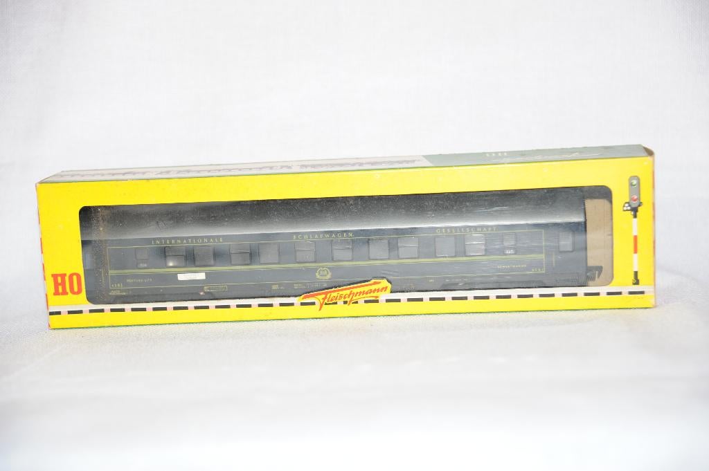 Fleischmann slaap wagon wagon lits no 1506 met verlichting, Gelijkstroom, Fleischmann, Wagon, Ophalen of Verzenden