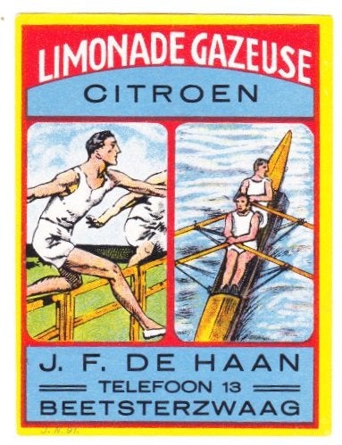 Vintage Limonade Gazeuse Citroen Beetsterzwaag, Verzamelen, Verzenden, Zo goed als nieuw, Overige typen