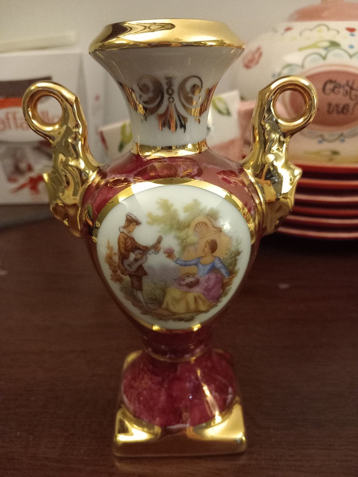 prachtig vaasje Limoges, Antiek en Kunst, Ophalen of Verzenden