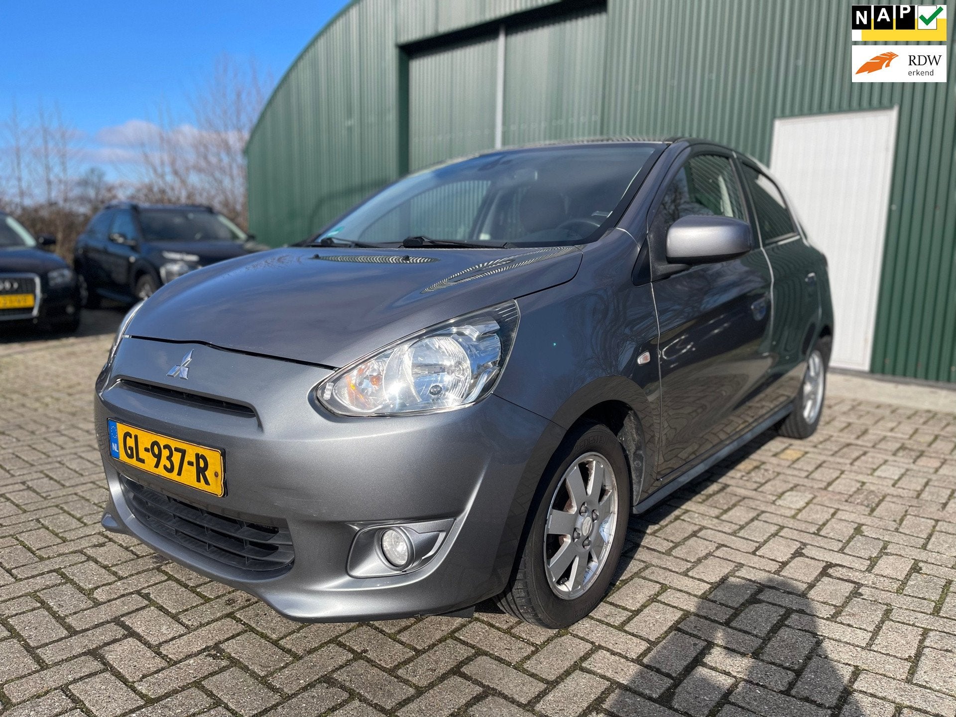 Mitsubishi Space Star 1.0 Bright 2e Eig!/ Airco Clima/ Elek., Voorwielaandrijving, Stof, Gebruikt, Origineel Nederlands
