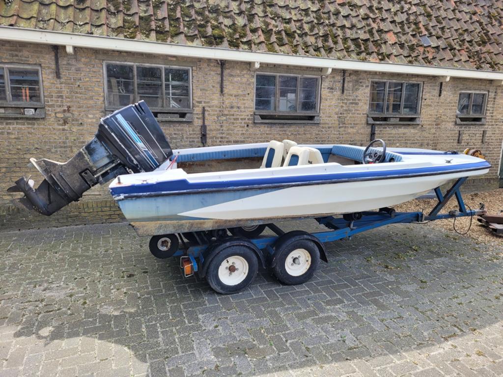 Speedboot/Zodiak 2,5pk en 4pk evinrude, Watersport en Boten, Ophalen, Buitenboordmotor