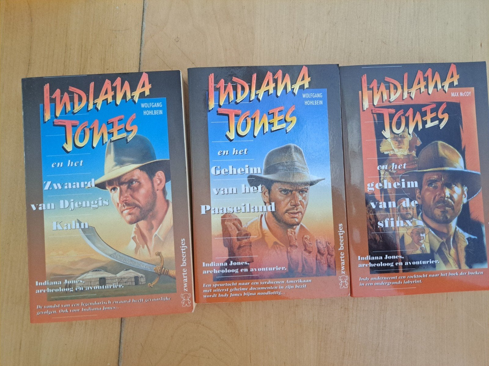 Indiana Jones Boeken - Set van 3, Boeken, Ophalen of Verzenden, Gelezen