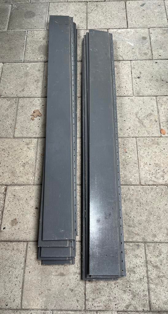 Rabat, gevelbekleding gebruikt (10st 1545x155mm), Ophalen, Gebruikt, Overige materialen, Minder dan 20 mm