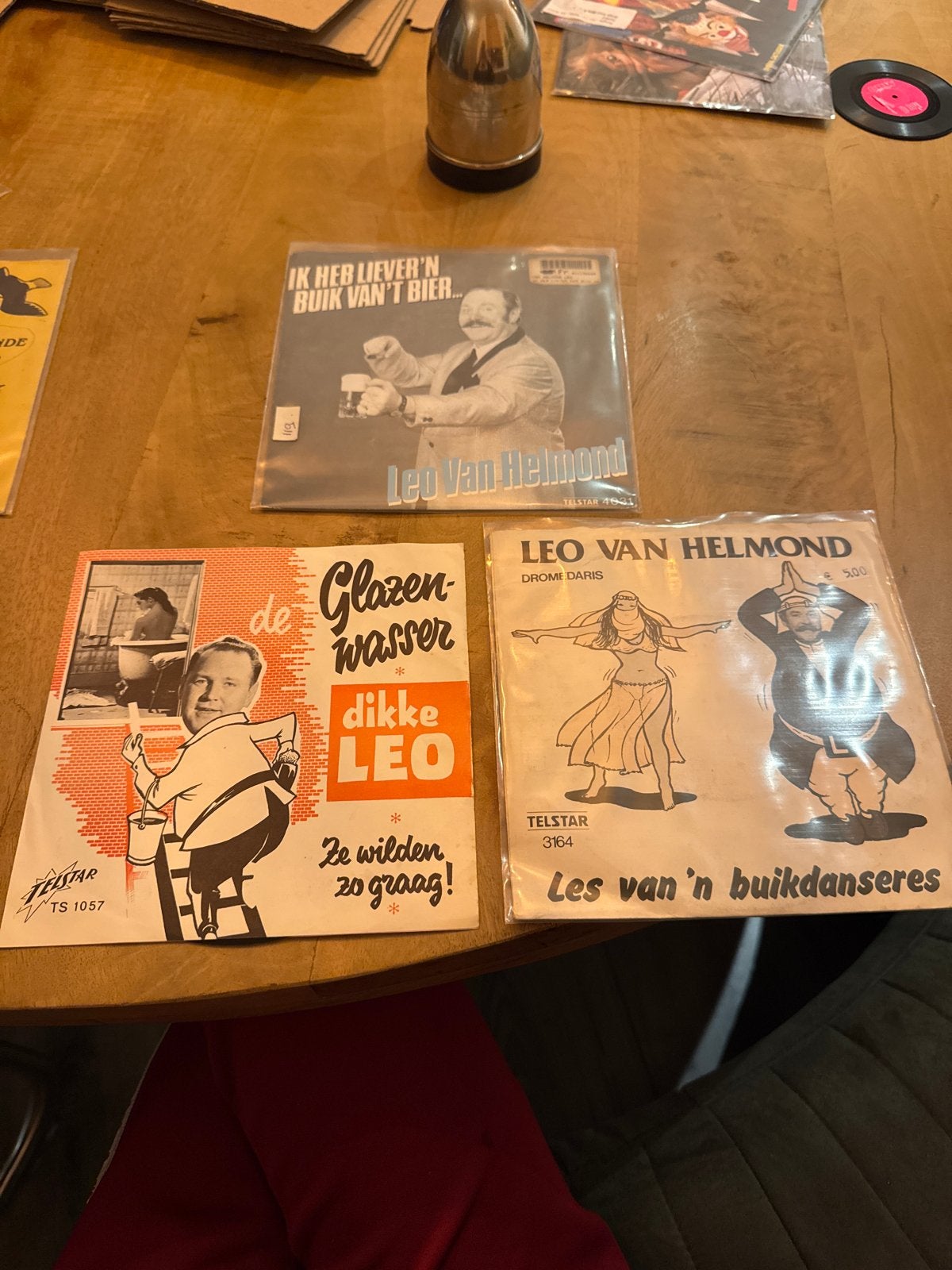 Leo van Helmond - 3 singles (Nederlandstalig), Gebruikt, 7 inch, Ophalen of Verzenden, EP