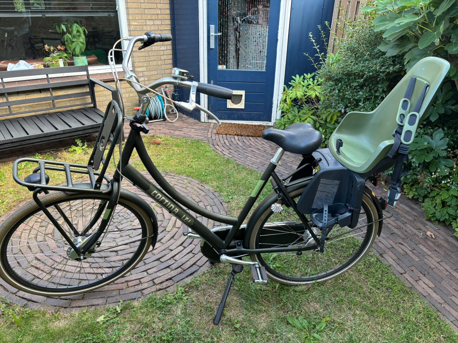 Cortina Family Transport fiets met kinderzitje, Ophalen, Zo goed als nieuw, Versnellingen