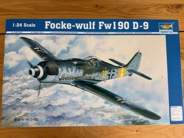 Trumpeter Focke Wulf 190-D9 1/24, Overige merken, Nieuw, Ophalen of Verzenden, Groter dan 1:72
