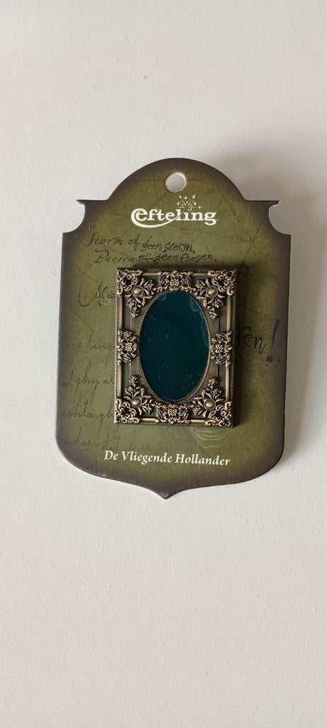 Efteling pin de Vliegende Hollander, Verzamelen, Efteling, Ophalen of Verzenden, Nieuw, Button of Speldje