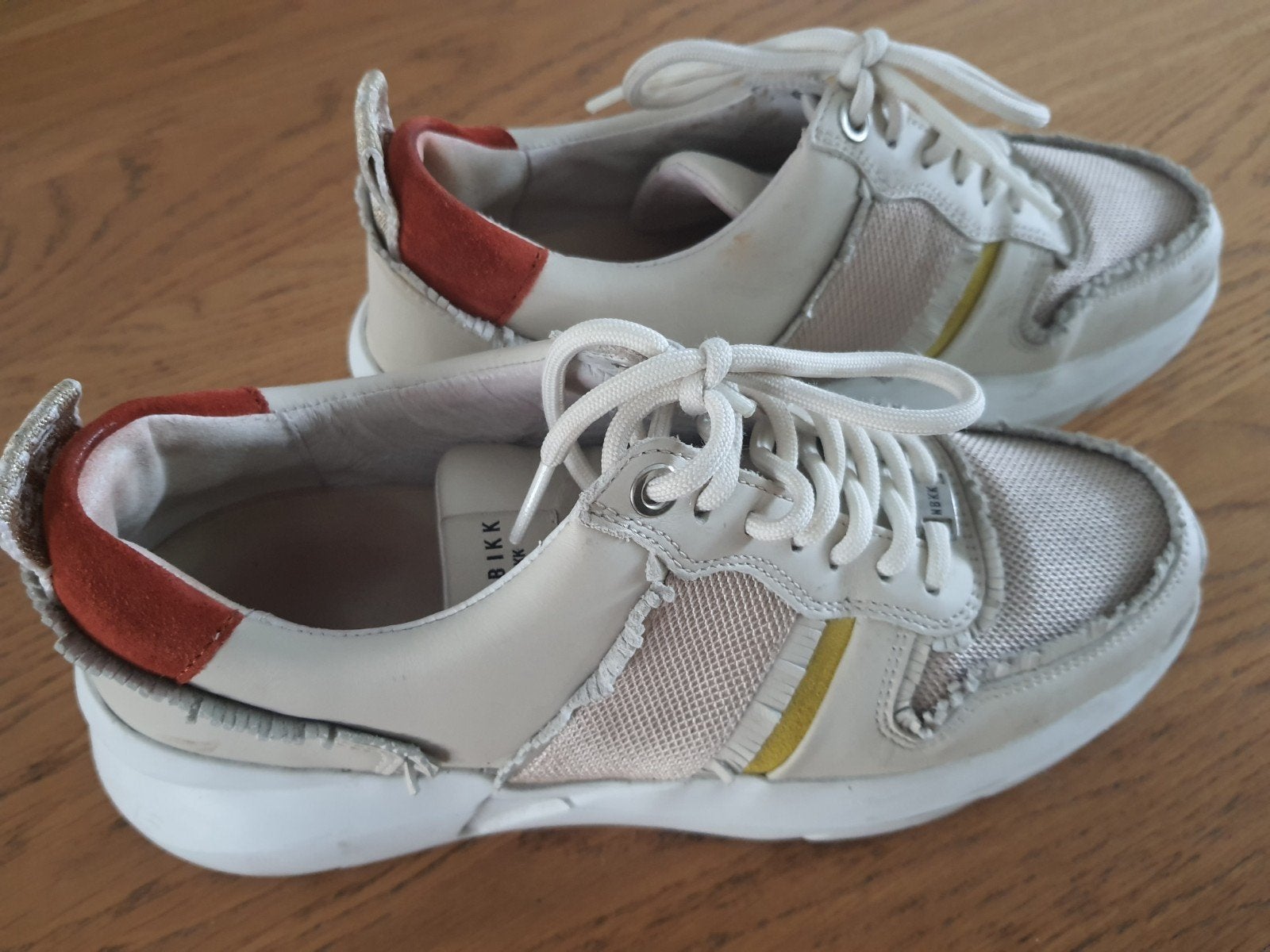 Nubikk beige dames sneakers maat 38, Ophalen of Verzenden, Zo goed als nieuw, Beige, Sneakers of Gympen