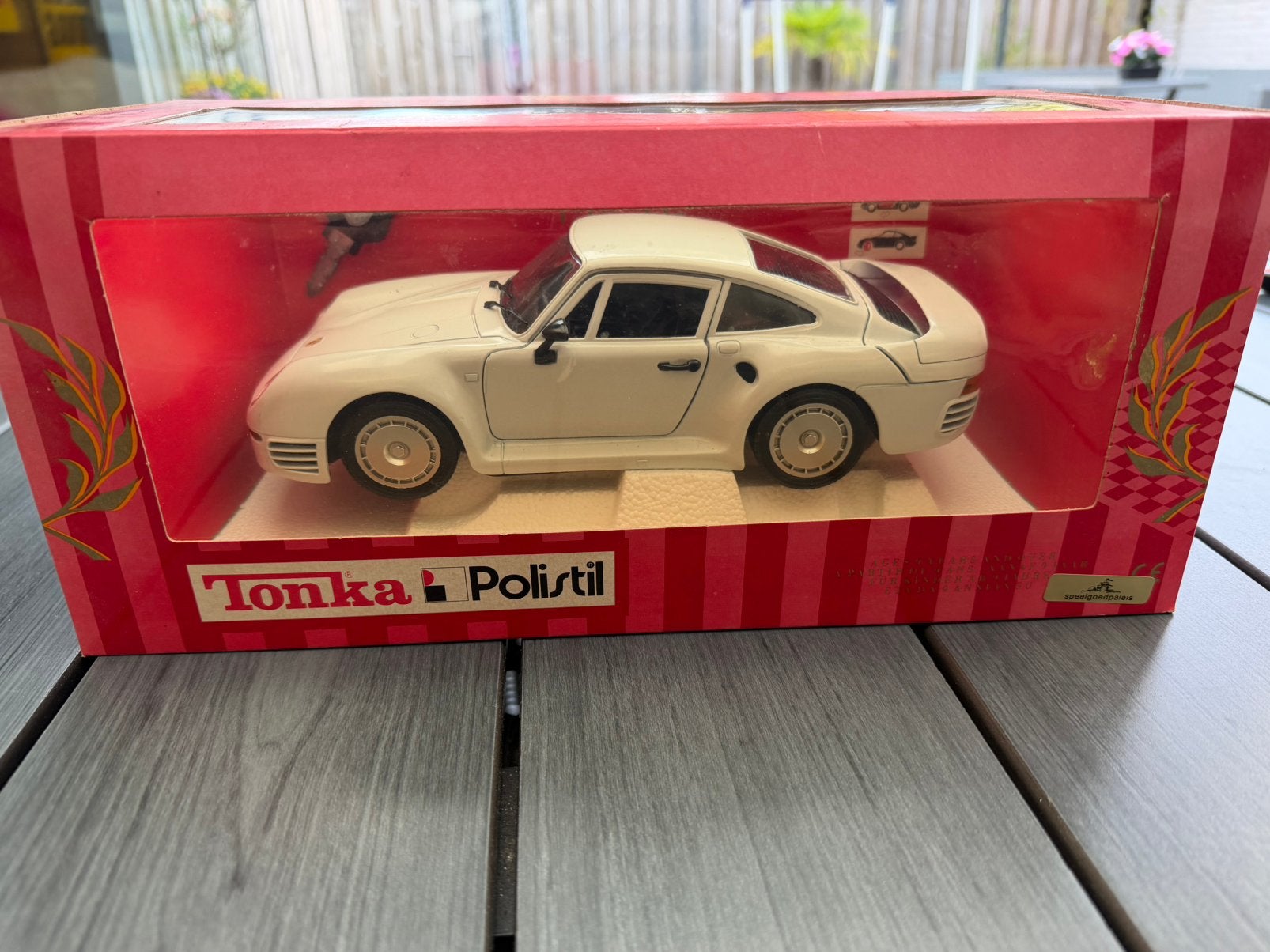 Tonka Polistil 1:18 Porsche 959, Overige merken, I, Nieuw, Ophalen of Verzenden