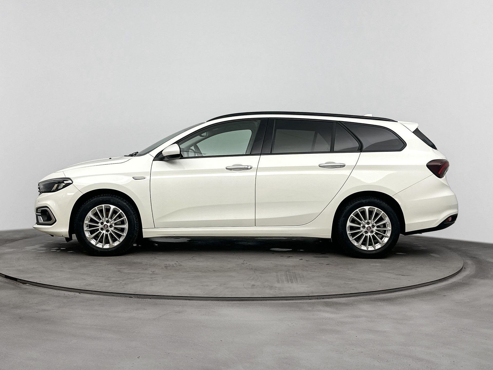 Fiat Tipo Stationwagon 1.0 Life | Navigatie | Climate-Contro, Auto's, 12 maanden, Gebruikt, Wit, 3 cilinders