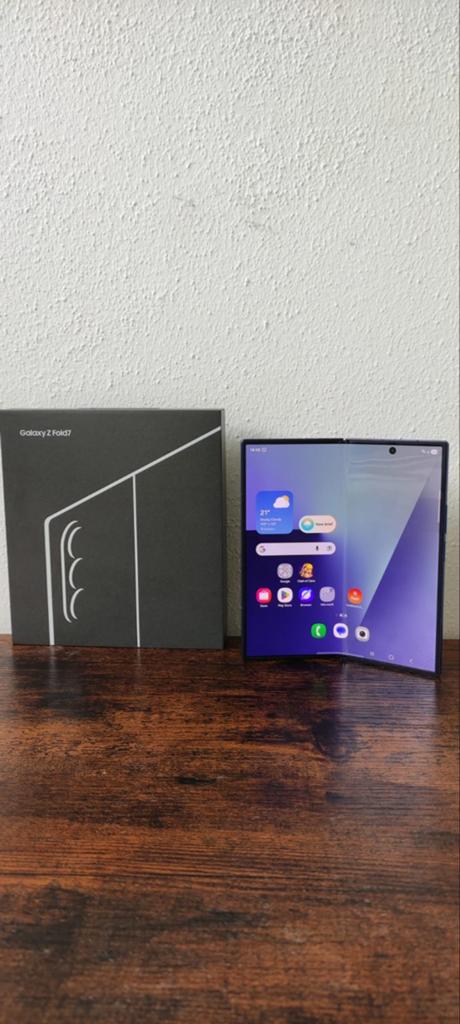 Samsung Galaxy Fold 7   512 GB, Telecommunicatie, Mobiele telefoons | Samsung, Zo goed als nieuw, Galaxy Z Fold, 512 GB, Zwart
