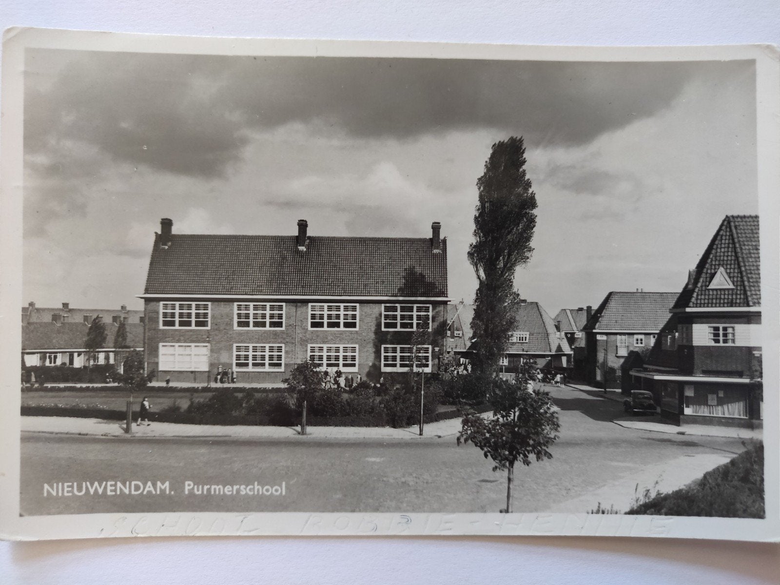 c2100 nieuwendam gelopen, Verzamelen, Ophalen of Verzenden, 1920 tot 1940