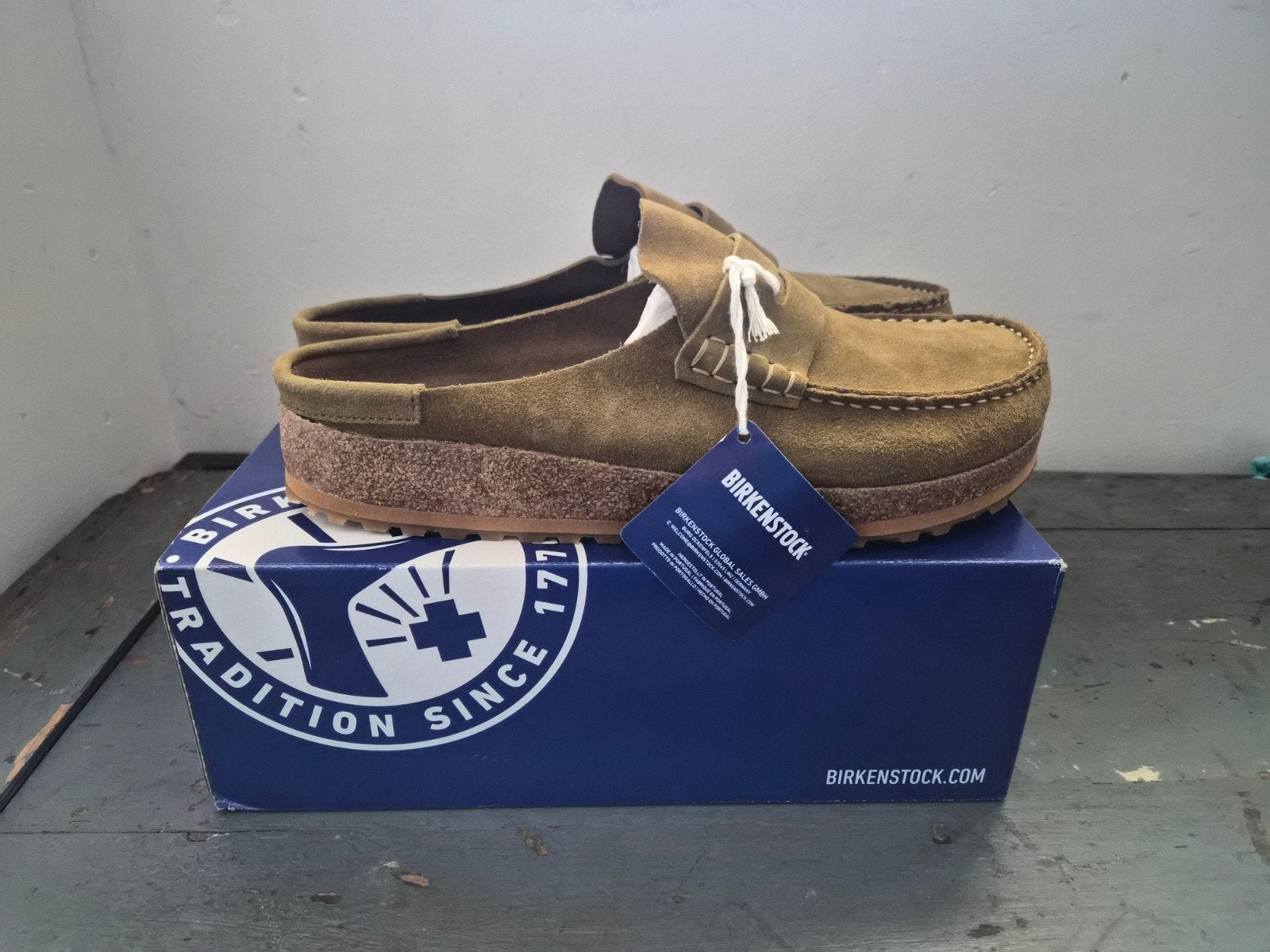 Birkenstock Naples Loafers - Nieuw in doos, maat 45, Loafers, Overige kleuren, Nieuw, Ophalen of Verzenden