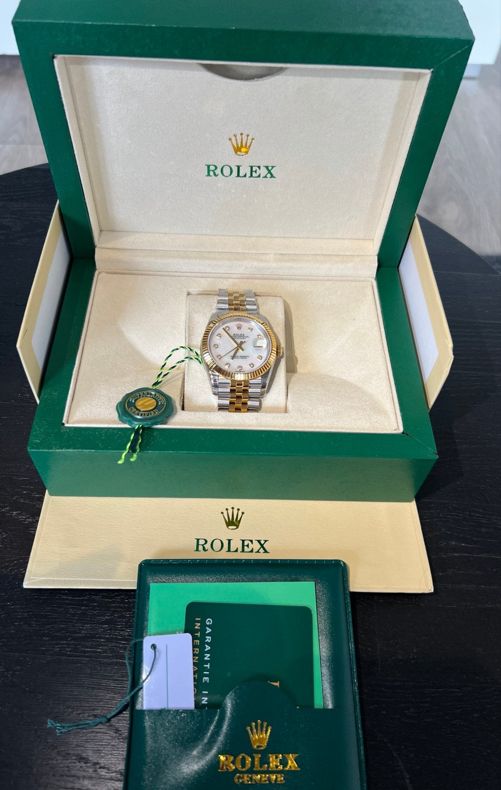 Rolex Datejust Polshorloge - Zo goed als nieuw, Sieraden, Tassen en Uiterlijk, Horloges | Dames, Polshorloge, Ophalen of Verzenden
