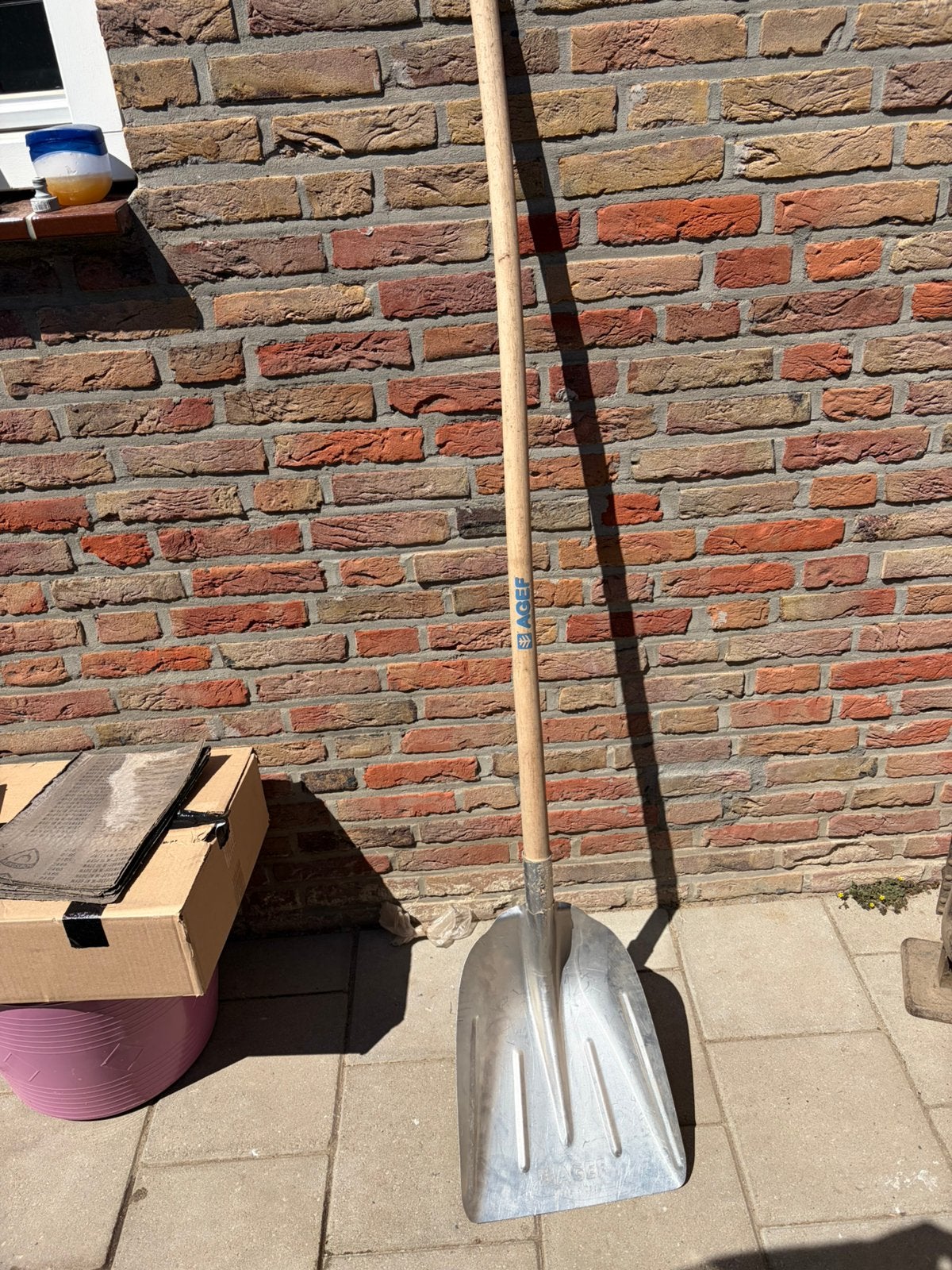 Schep, Ophalen, Zo goed als nieuw, Schop