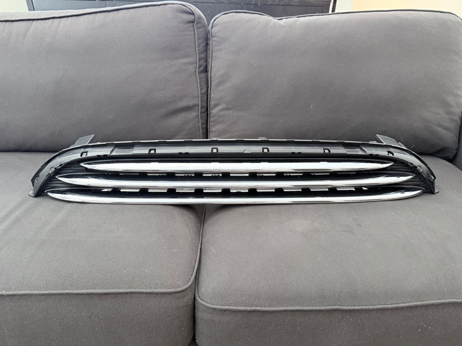 MINI Cooper Grill OEM - alu/chrome - F55 F56 F57, Ophalen of Verzenden, Mini, Bumper