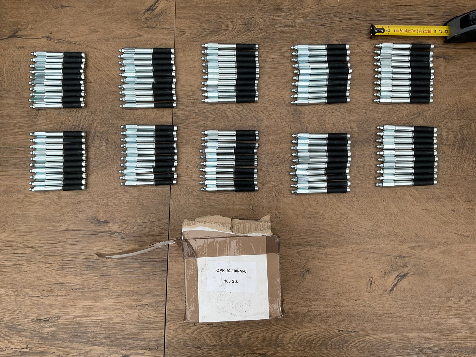 2 x doos van 100 stuks staalnippers staalpackers 10mm, Doe-het-zelf en Verbouw, Isolatie en Afdichting, Overige materialen, Zo goed als nieuw