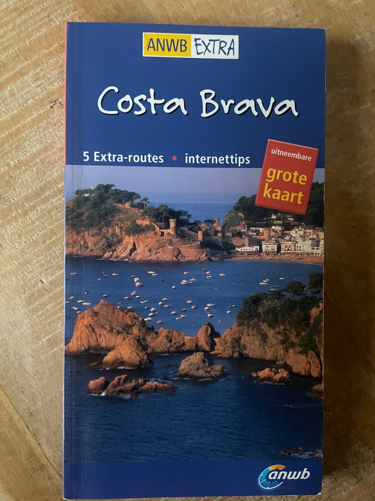 ANWB Reisgids Costa Brava met uitneembare plattegrond, Gelezen, Europa, Ophalen of Verzenden, Reisgids of -boek