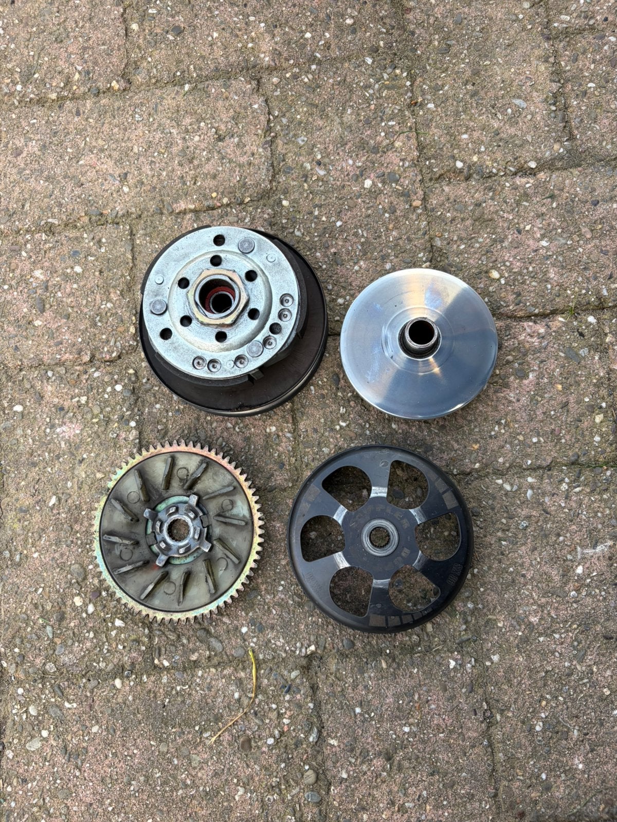 Malossi vario en koppeling voor Piaggio, Ophalen of Verzenden, Zo goed als nieuw, Blok