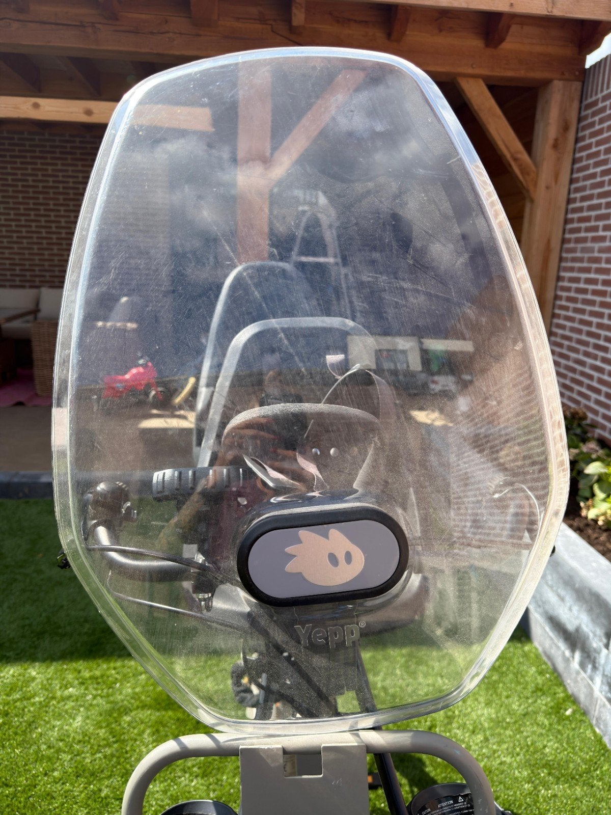 Yepp windscherm voor voorzitje, Ophalen of Verzenden, Gebruikt, Voorzitje, Yepp