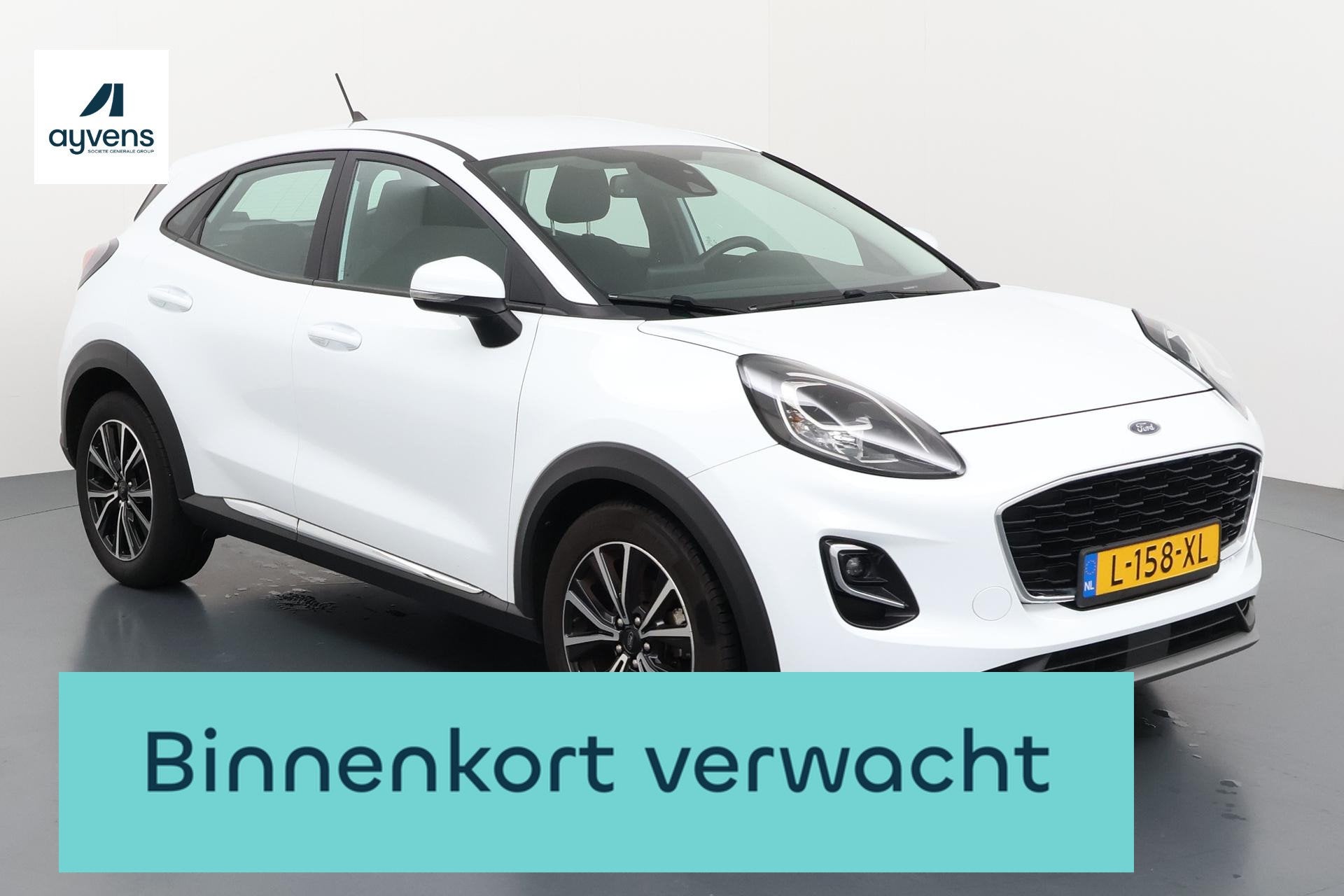 Ford Puma 1.0 EcoBoost Hybrid Titanium Comfort en klasse met, Voorwielaandrijving, Euro 6, Lane Keeping Assist, Wit
