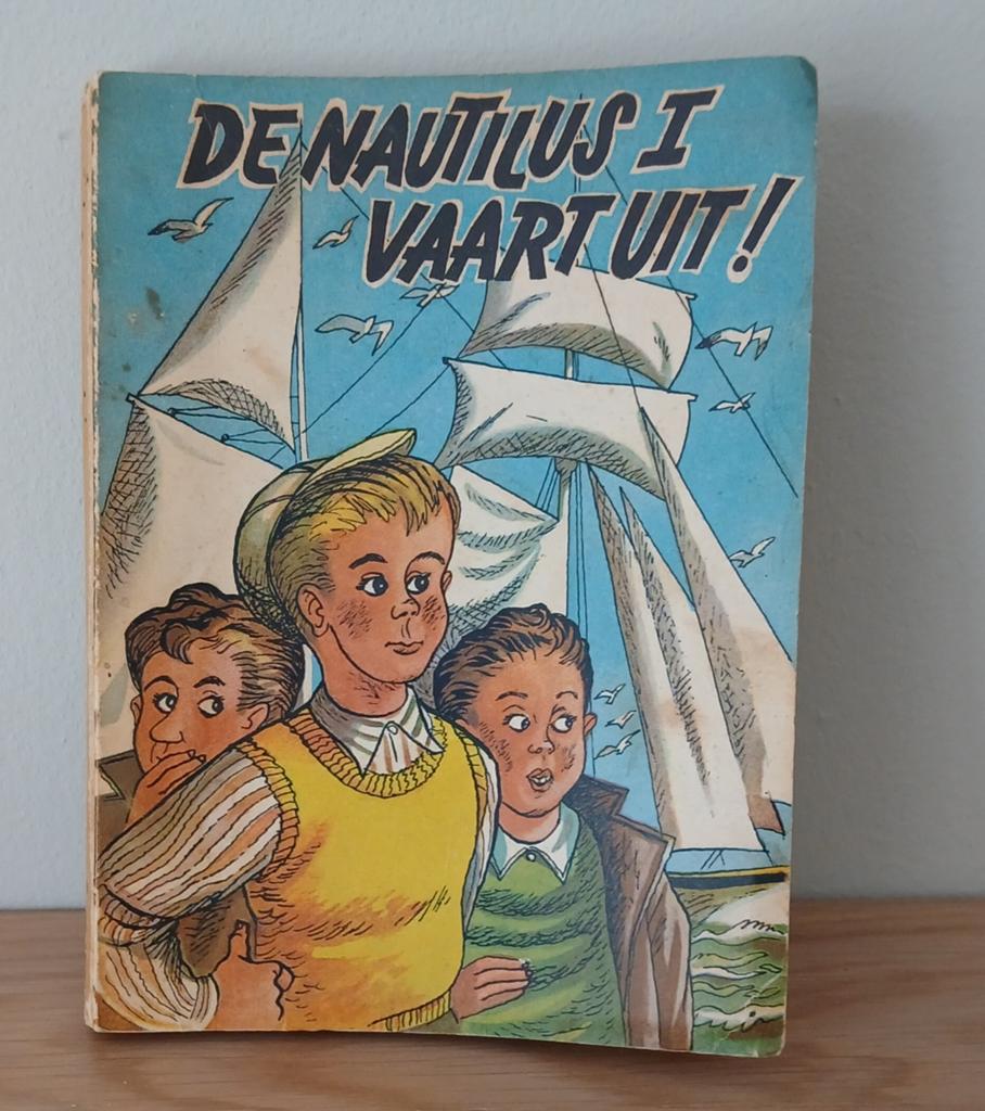 De Nautilus I Vaart Uit - Spannend Platenboek, Ophalen of Verzenden, Gelezen, C. Veerhof, Plaatjesalbum