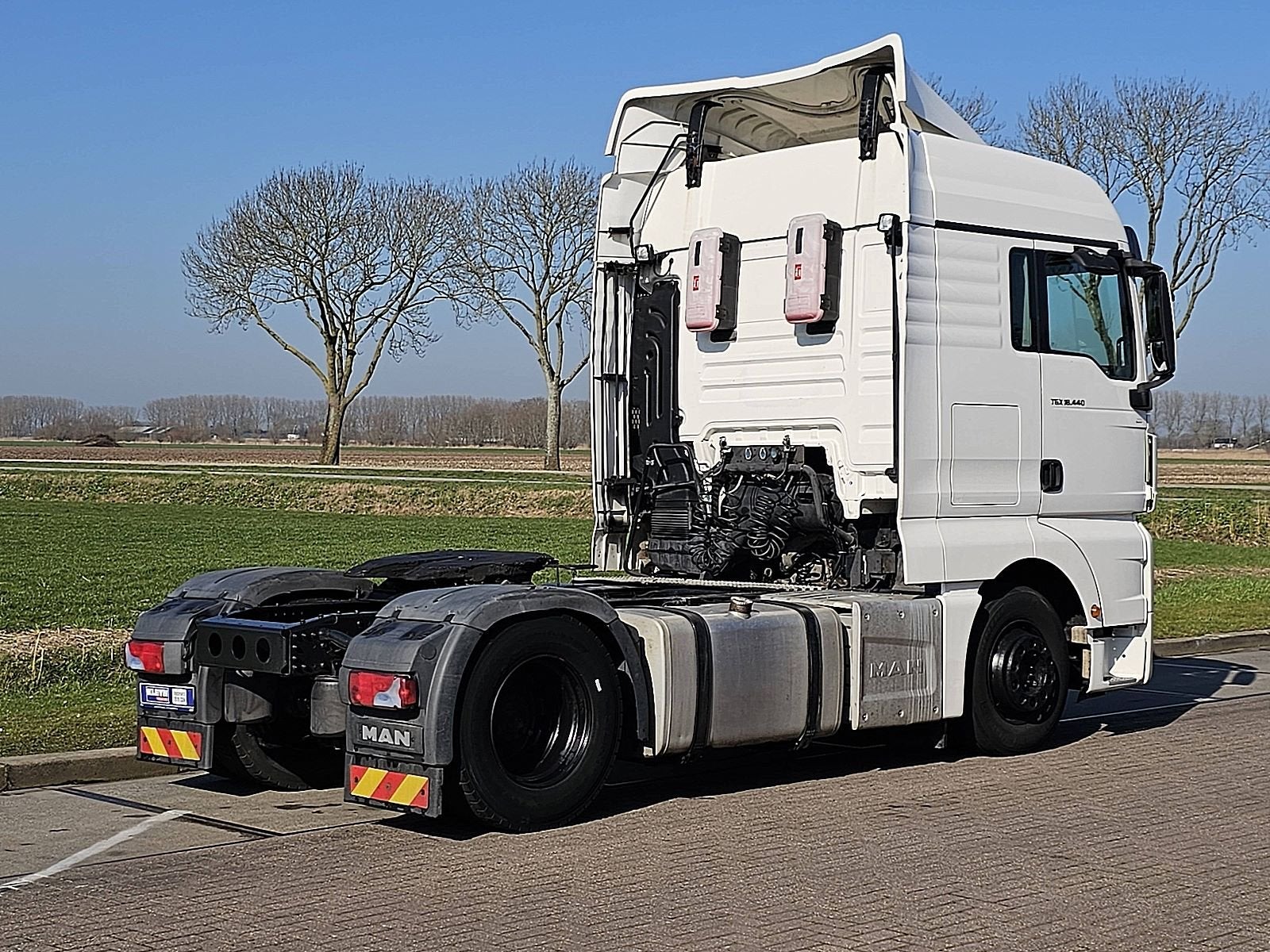 M.A.N. 18.440 TGX xlx bls spoilers, Auto's, Vrachtwagens, Automaat, Euro 6, MAN, Wit