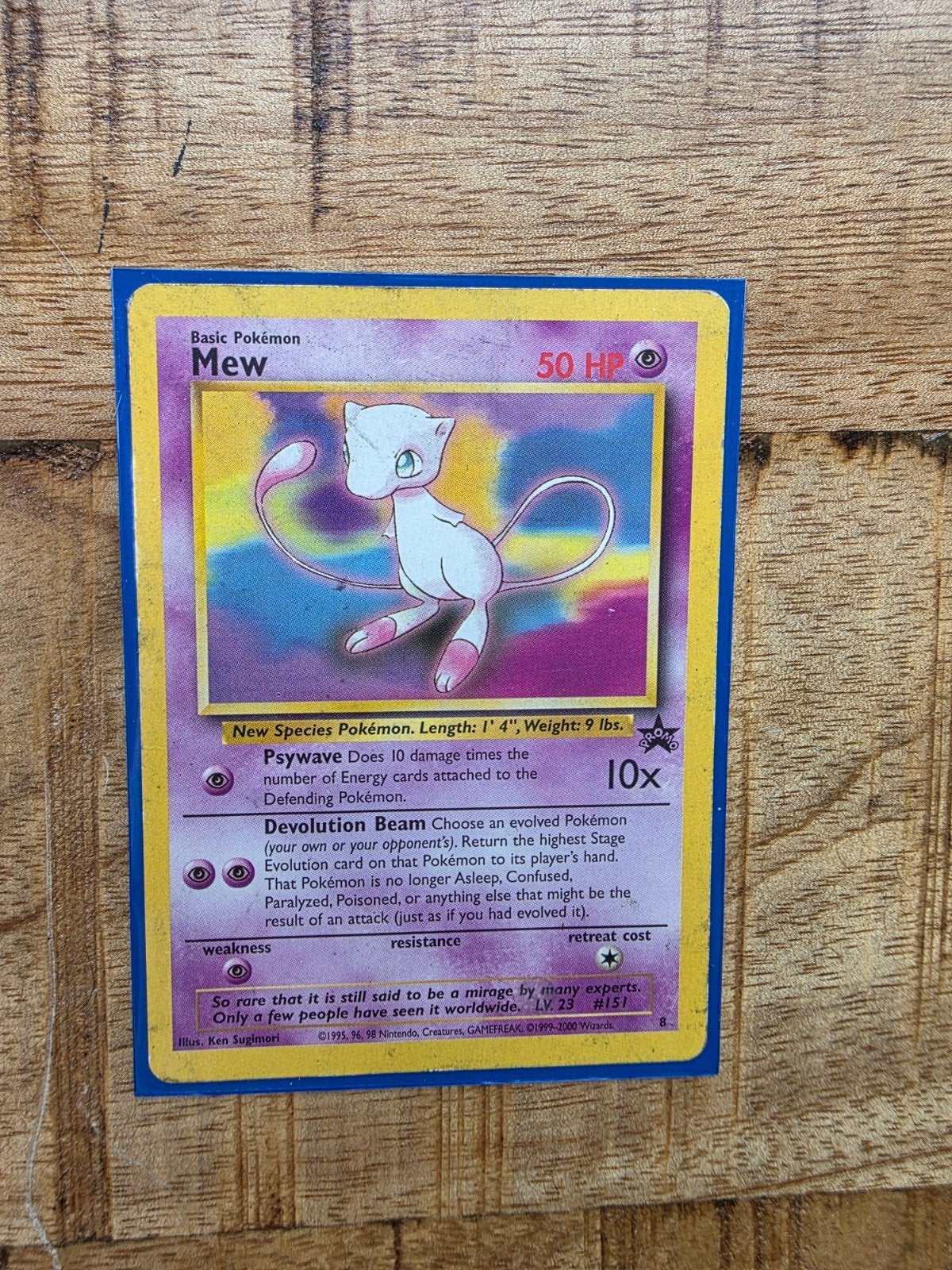 WOTC Pokémon Promo Mew #8, Verzenden