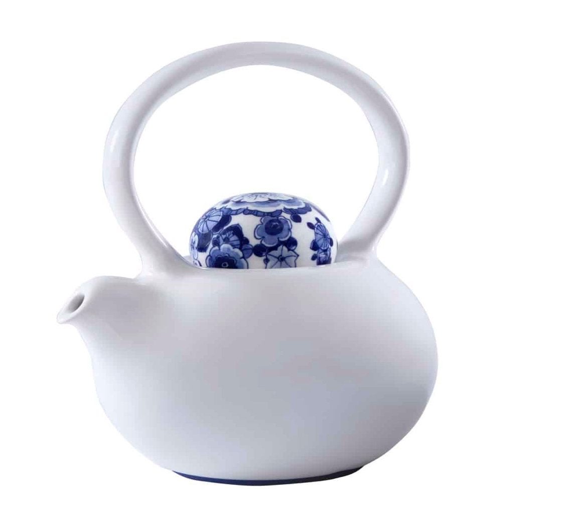Delfts blauw theepot, Ophalen, Overige typen, Zo goed als nieuw, Overige stijlen