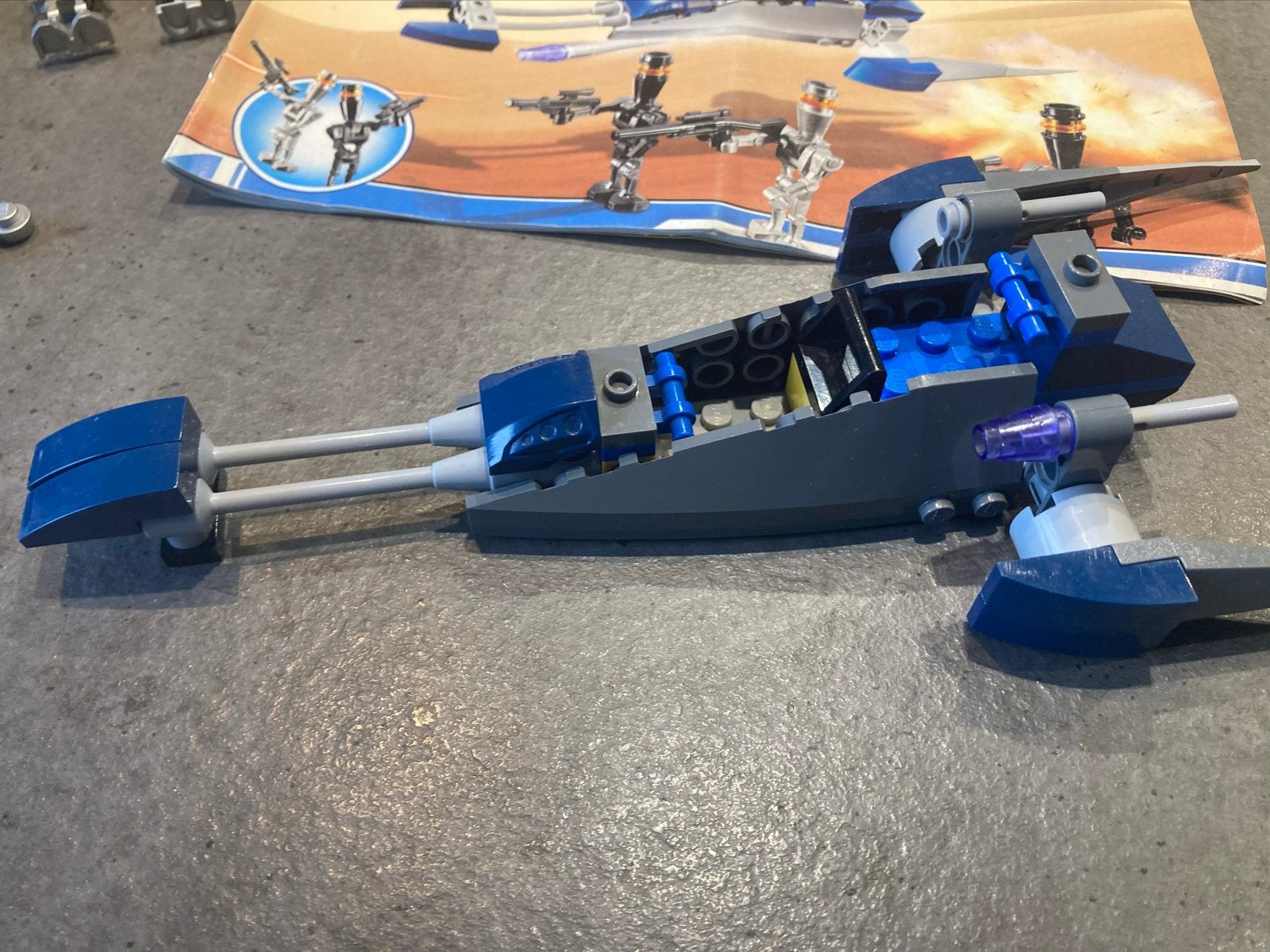 Lego Star Wars 8015 Assassin Droids Battle Pack 99% compleet, Gebruikt, Star Wars, Lego, Ophalen of Verzenden