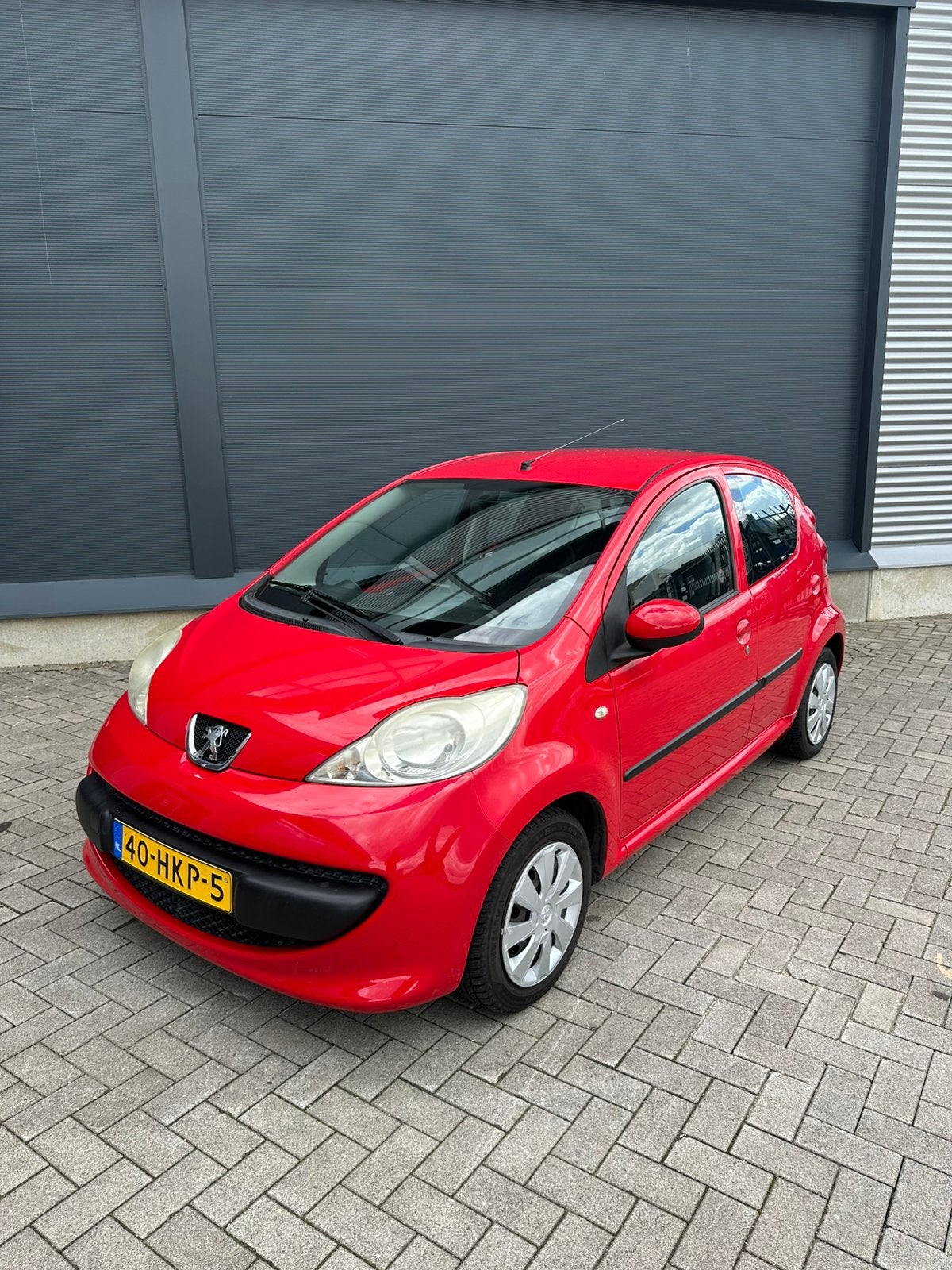 Peugeot 107 1.0 12V 5DR 2008 Rood, Auto's, Voorwielaandrijving, 4 stoelen, 68 pk, Origineel Nederlands