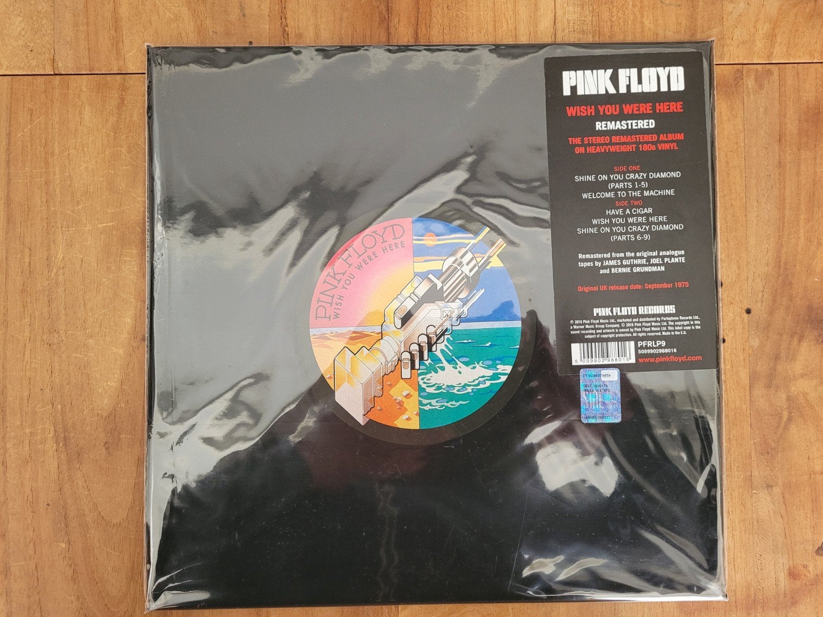 ✅️️Pink Floyd - Wish You Were Here (Remastered LP), LP, Rock, Ophalen of Verzenden, Geseald