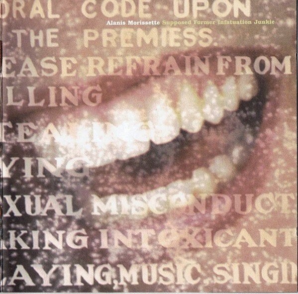 CD Alanis Morissette – Supposed Former Infatuation Junkie, Inclusief boekje, Rock, Gebruikt, Ophalen of Verzenden