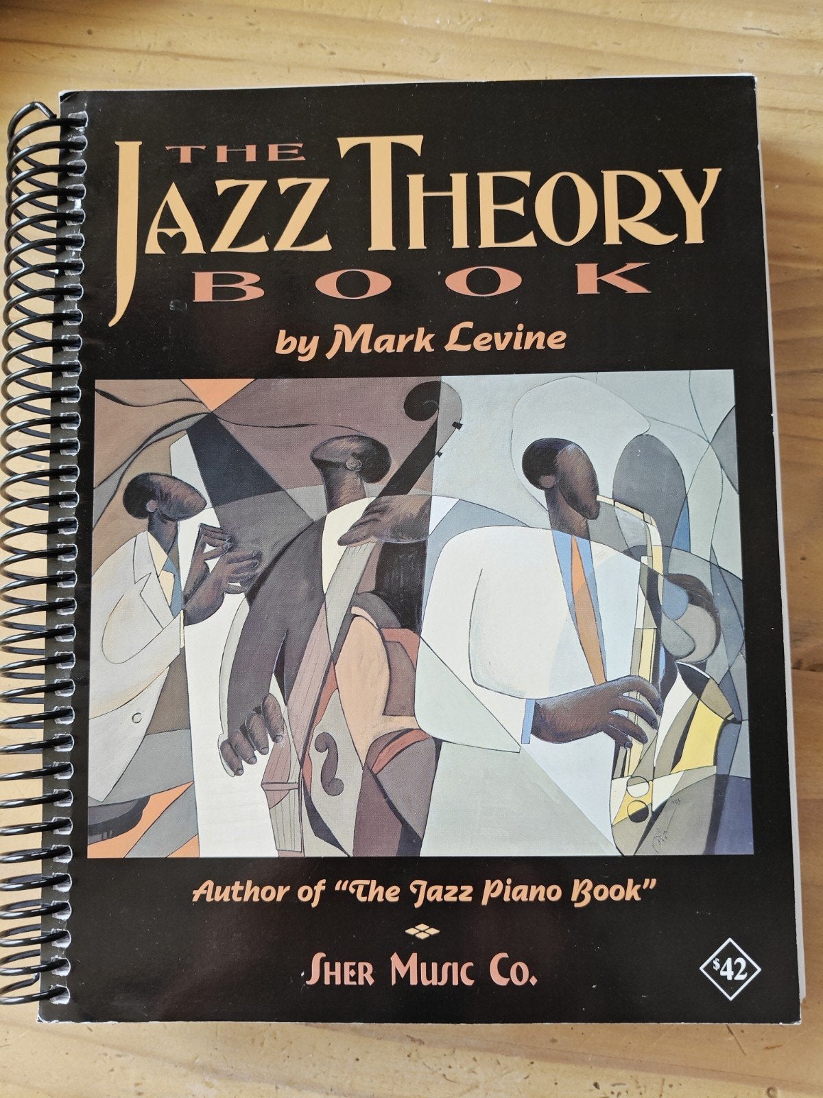 The Jazz Theory Book - Mark Levine (Spiraalbinding), Boeken, Muziek, Zo goed als nieuw, Ophalen of Verzenden