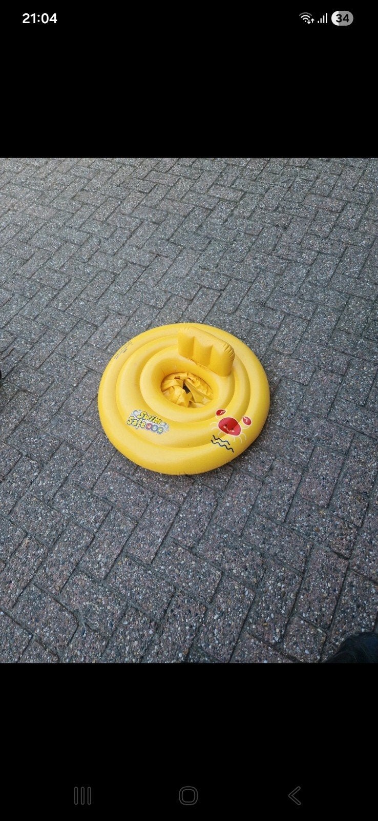 zwemband baby, Ophalen, Jongetje of Meisje, One size, Zo goed als nieuw