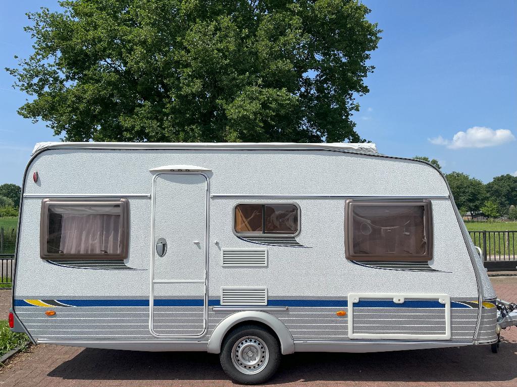 Mooie TEC 490 DB bouwjaar 2006, Caravans en Kamperen, Caravans, T.E.C., Rondzit, Bedrijf, 750 - 1000 kg