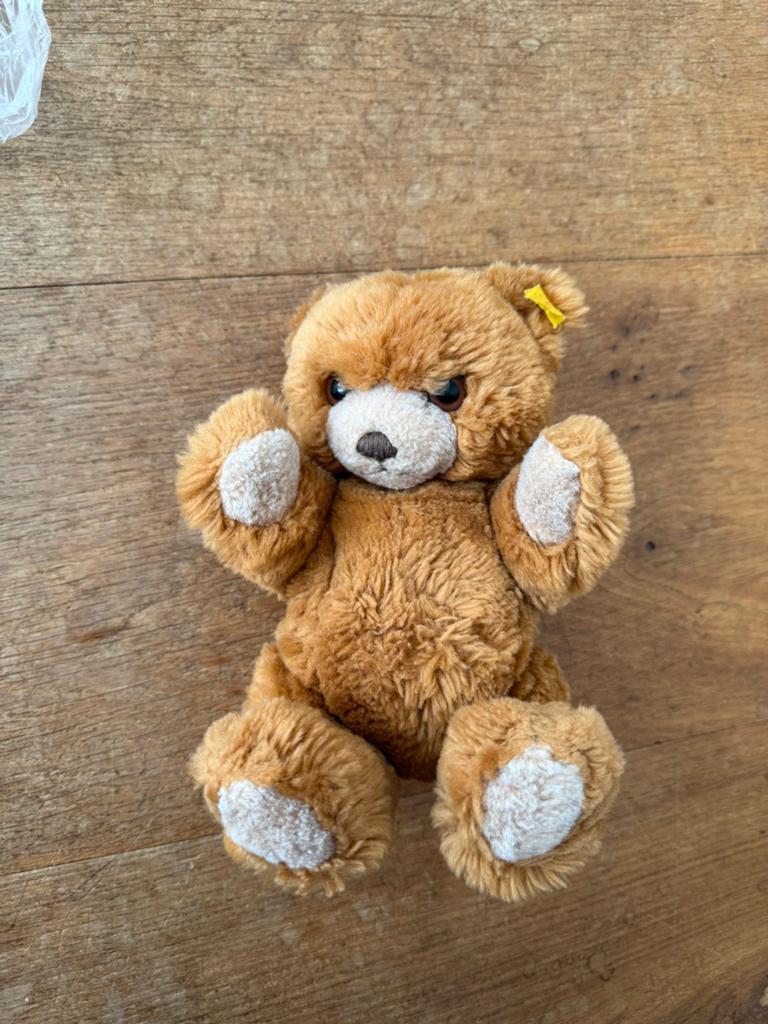 Steiff beer Petsy, Ophalen of Verzenden, Gebruikt, Stoffen beer, Steiff