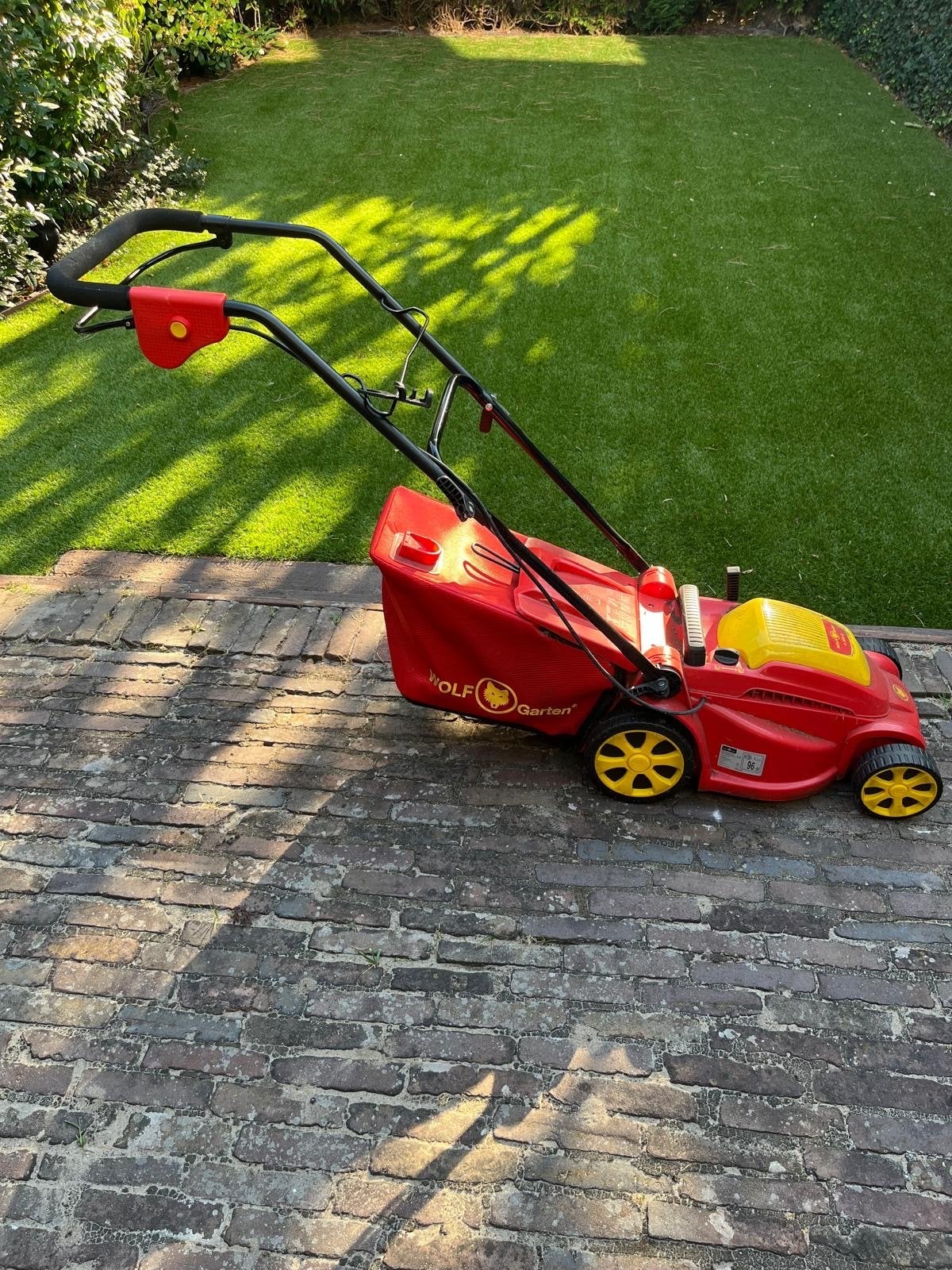 WOLF-Garten A 340 E Elektrische Grasmaaier, Tuin en Terras, Grasmaaiers, Ophalen, Cirkelmaaier, Gebruikt, Elektrische grasmaaier