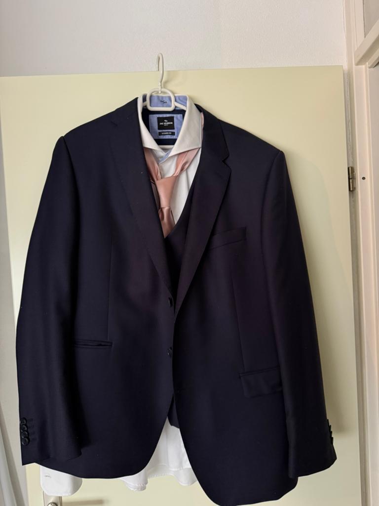 Trouwpak heren, Kleding | Heren, Trouwkleding en Trouwaccessoires, Zo goed als nieuw, Trouwpak, Overige kleuren, Ophalen
