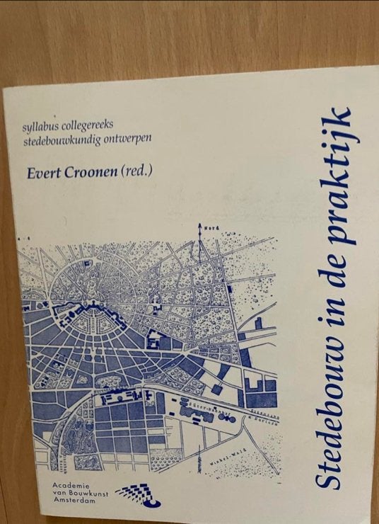Syllabus Stedebouwkundig Ontwerpen - Evert Croonen, Ophalen of Verzenden, Gelezen