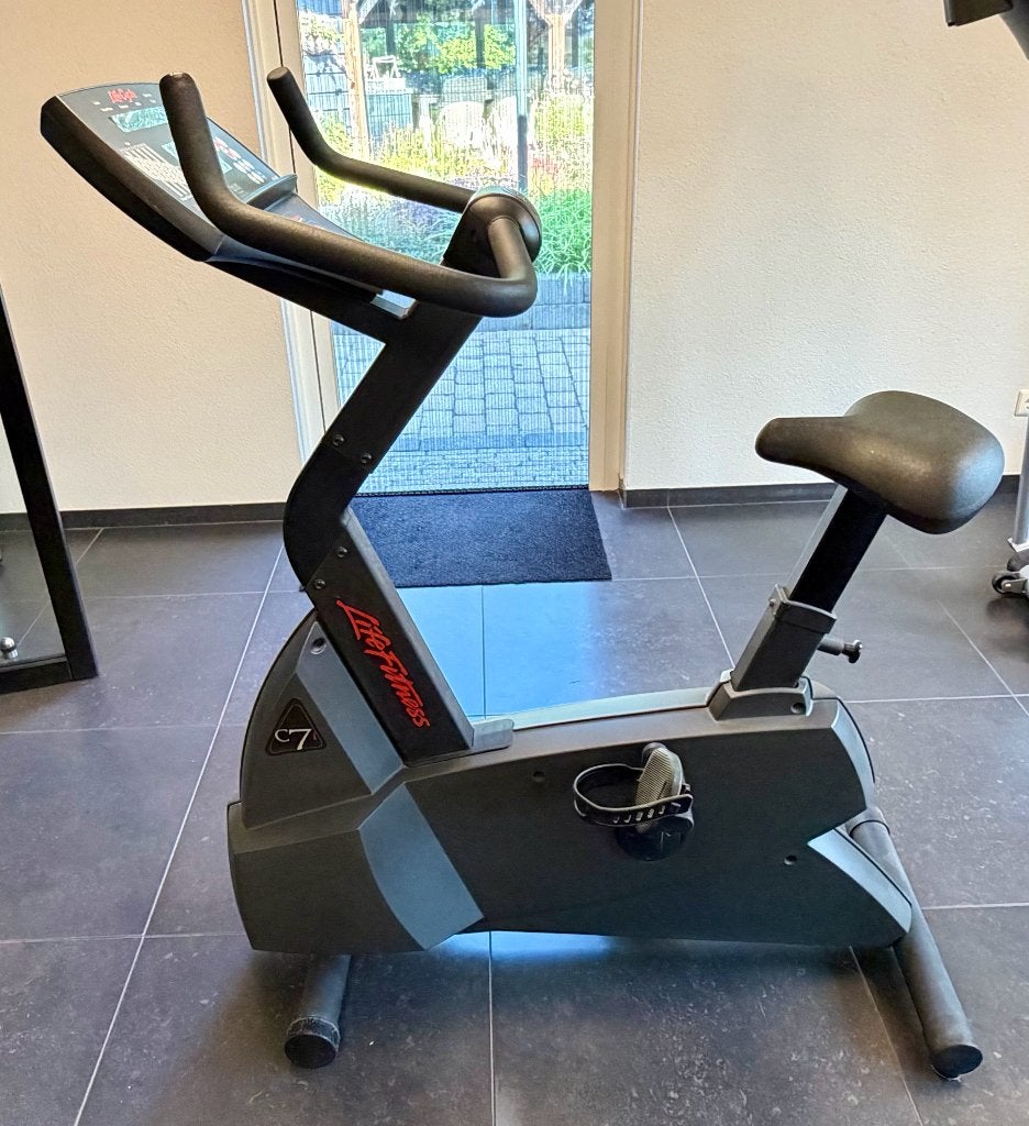 Hometrainer Life Fitness C7i, Sport en Fitness, Ophalen, Zo goed als nieuw, Rug, Metaal