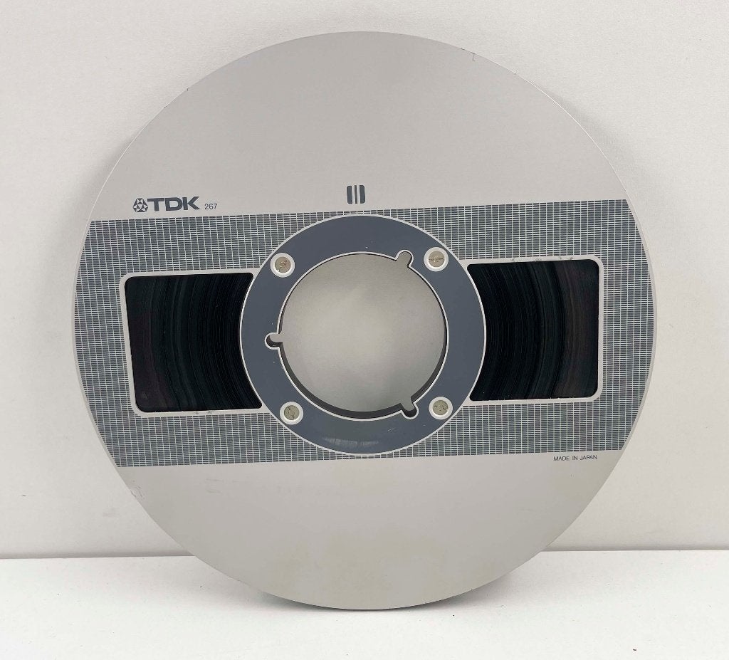 TDK metalen spoel type 267 met Magneetband - Nieuw, N, N, Ophalen of Verzenden, Onderdeel