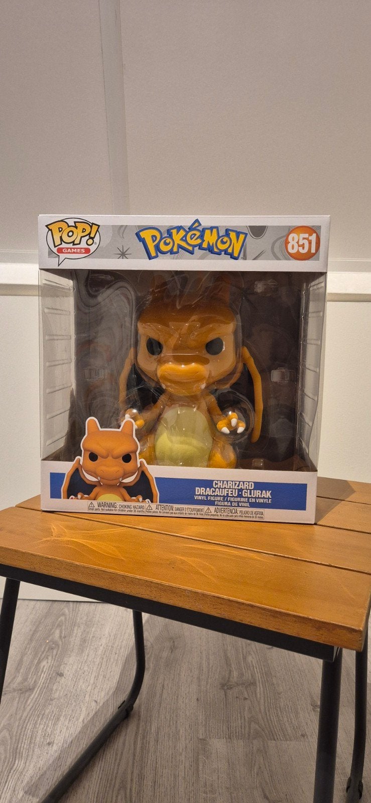 Funko pop charizard 10 inch, Verzamelen, Ophalen of Verzenden, Zo goed als nieuw