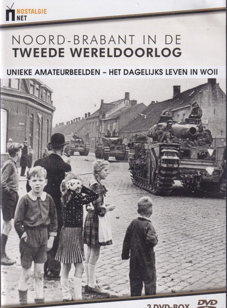 Te koop 3dvdbox NOORD BRABANT in de tweede wereldoorlog, Oorlog of Misdaad, Alle leeftijden, Nieuw in verpakking, Ophalen of Verzenden